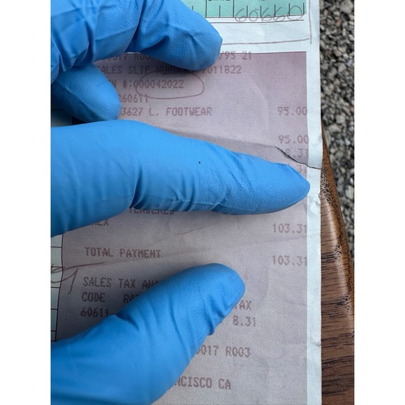 Gucci Black Leather Thong Sandals Womens Size 5.5 B Made in Italy - Picture 9 of 11